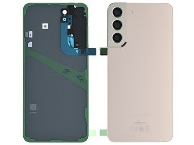 BACKCOVER SAMSUNG S906 S22 PLUS ROSA/GOLD ORIGINALE GH82-27444D