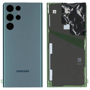 BACKCOVER SAMSUNG S908 S22 ULTRA VERDE ORIGINALE GH82-27457D