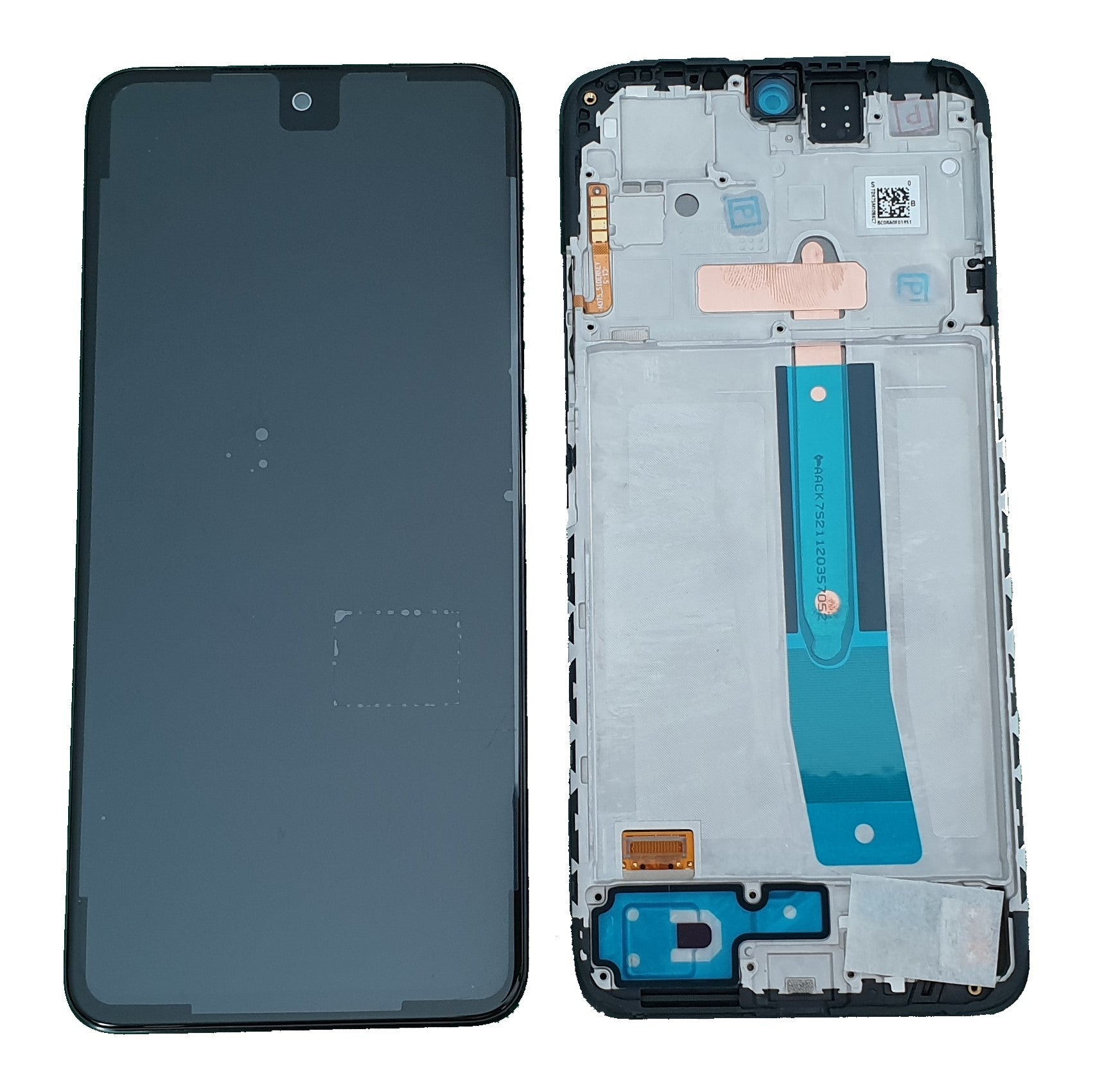 LCD XIAOMI REDMI NOTE 11S NFC / POCOPHONE M4 PRO 4G (2022) BLACK 5600010K7S00 ORIGINALE