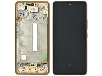 LCD SAMSUNG SM-A536 A53 5G (2022) GOLD GH82-28024D