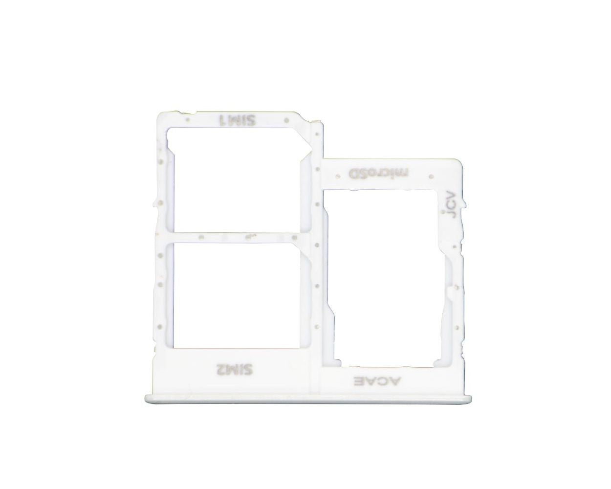 CARRELLO SIM SAMSUNG A315 A31 BIANCO