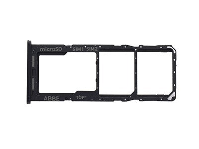 CARRELLO SIM SAMSUNG A225 A22 4G NERO