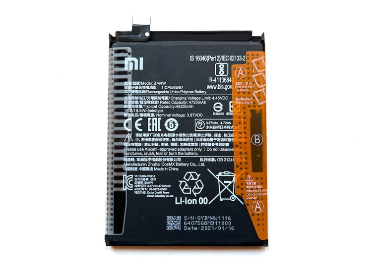 BATTERIA ORIGINALE BM4W XIAOMI Mi 10T LITE