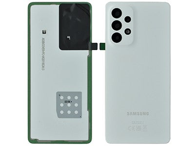 BACKCOVER SAMSUNG A536 A53 BIANCA ORIGINALE GH82-28017B