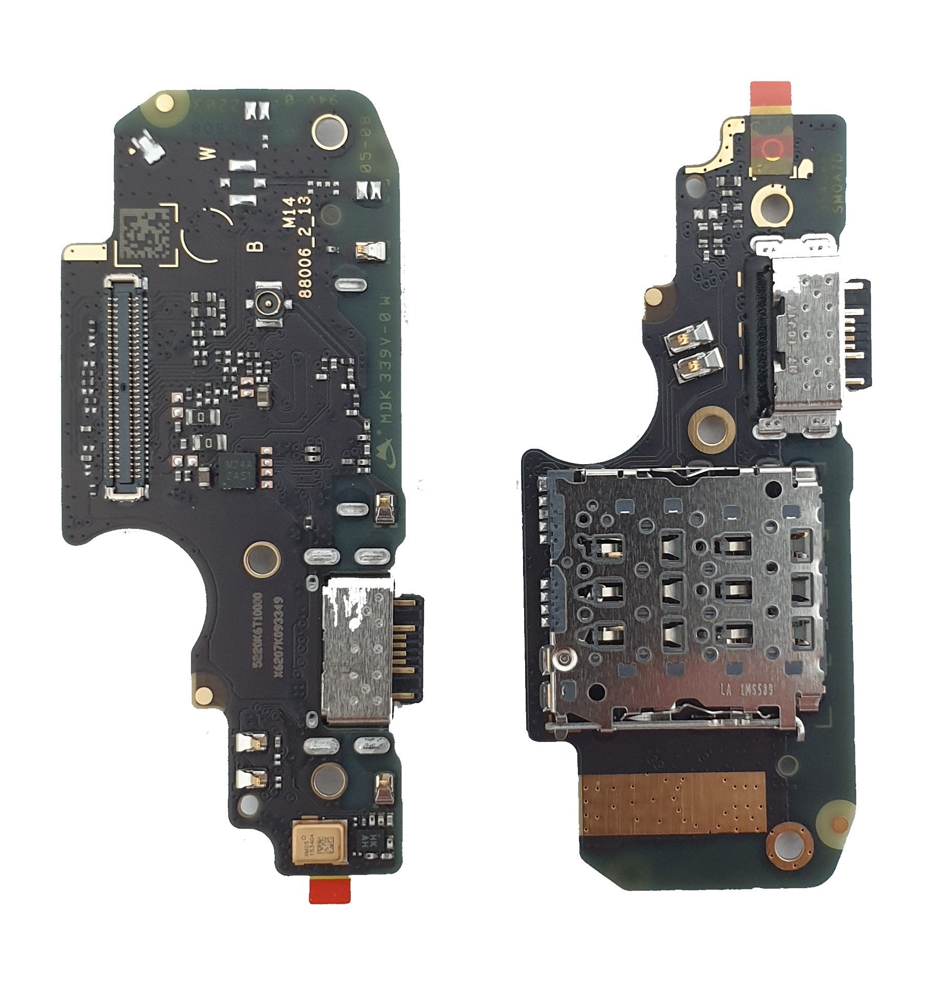 PCB DI RICARICA + LETTORE SIM XIAOMI REDMI NOTE 11 PRO 4G ORIGINALE 5600020K6T00