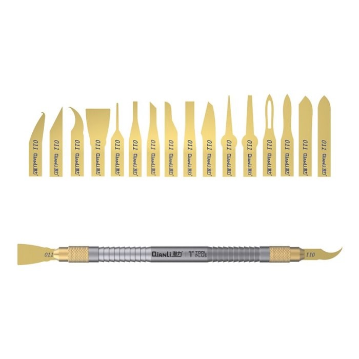 QIANLI iHILT UTENSILE A LAME FLESSIBILI PER RIMOZIONE COLLA / DISASSEMBLAGGIO E LAVORAZIONE CHIP