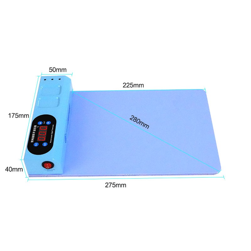 SUNSHINE S-918E BASE DI PRERISCALDO IN SILICONE CON TEMPERATURA REGOLABILE 0°-120°