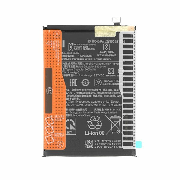 BATTERIA ORIGINALE BN62 XIAOMI REDMI 9T