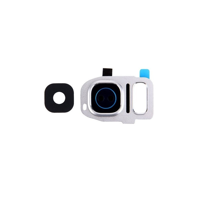 VETRO CAM POST SAMSUNG G930 G935 S7 S7 EDGE SILVER