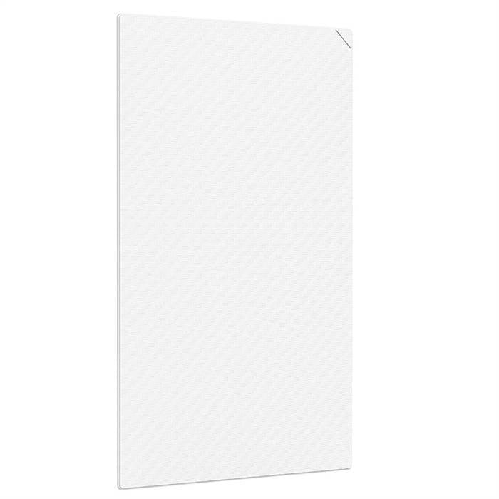 PELLICOLA HOCO GB009 EFFETTO FIBRA DI CARBONIO BIANCO 120X195 (PACCO DA 5 PEZZI)