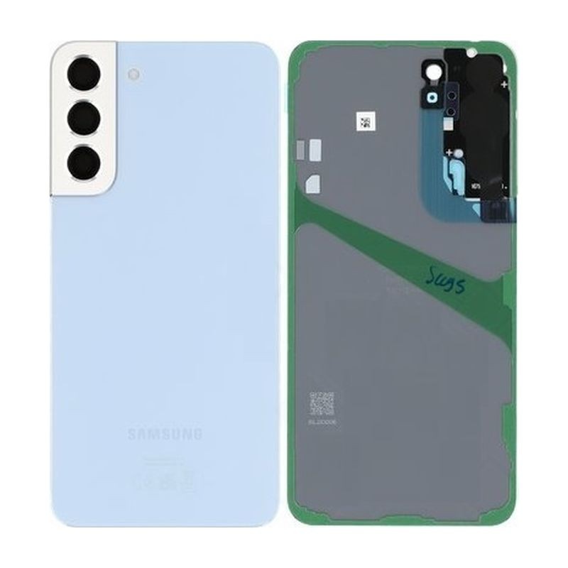 BACKCOVER SAMSUNG S906 S22 PLUS SKY BLU ORIGINALE GH82-27444H