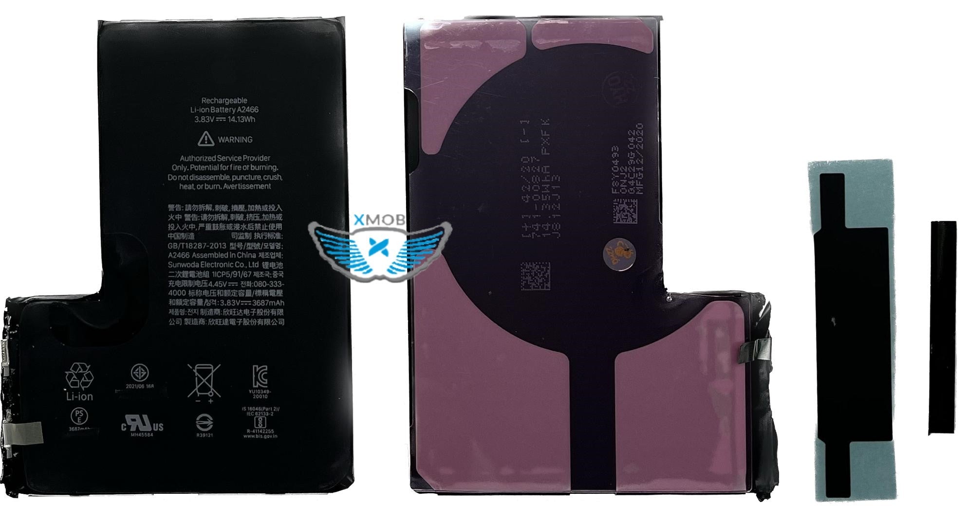 BATTERIA PER APPLE IPHONE 12 PRO MAX SENZA FLAT (PER SWAP)