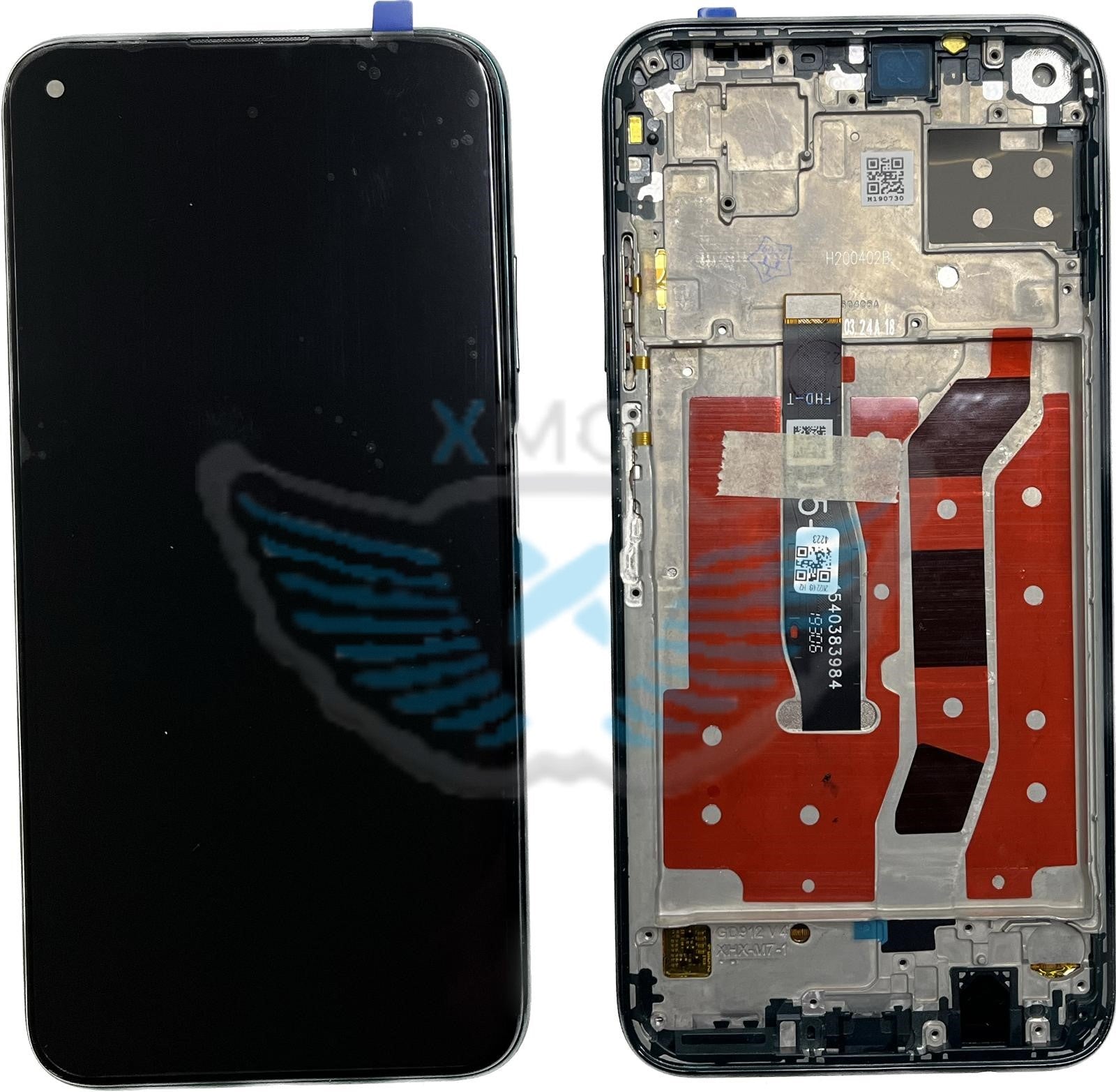 LCD COMPLETO HUAWEI P40 LITE VERDE W/F