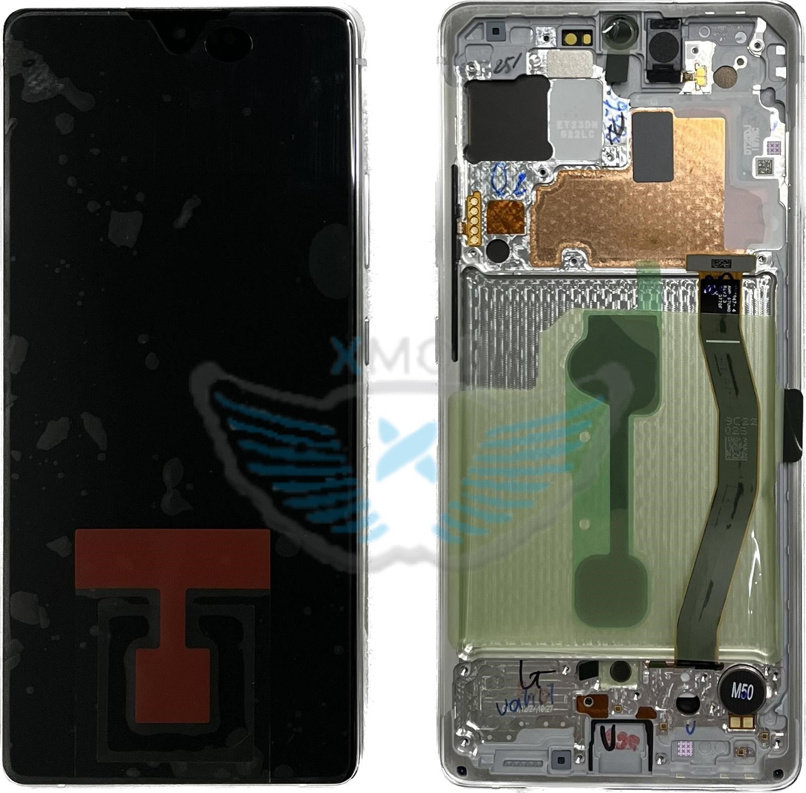 LCD SAMSUNG SM-G770 S10 LITE BIANCO GH82-21672B