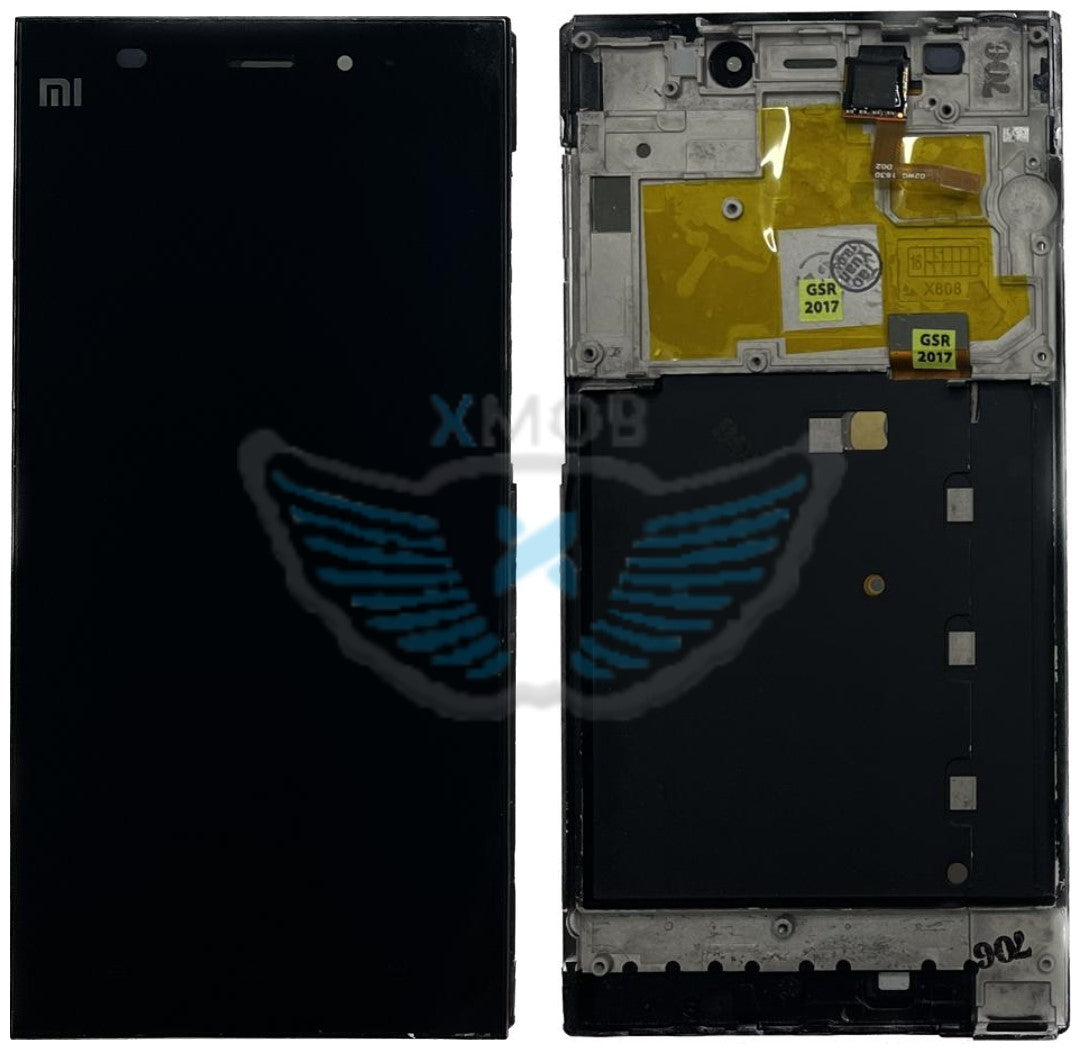LCD XIAOMI MI 3 NERO W/F