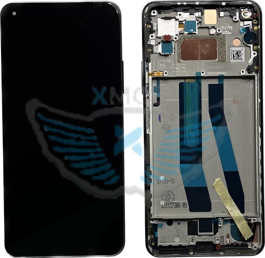 LCD XIAOMI MI 11 LITE (2021) BLACK 5600030K9A00 ORIGINALE