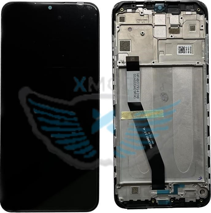 LCD XIAOMI REDMI 9 BLACK 5600050J1900 ORIGINALE