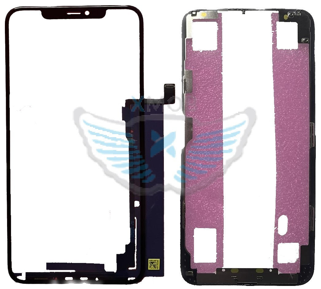 VETRO+TOUCH+OCA+FRAME IPHONE 11 PRO MAX NERO