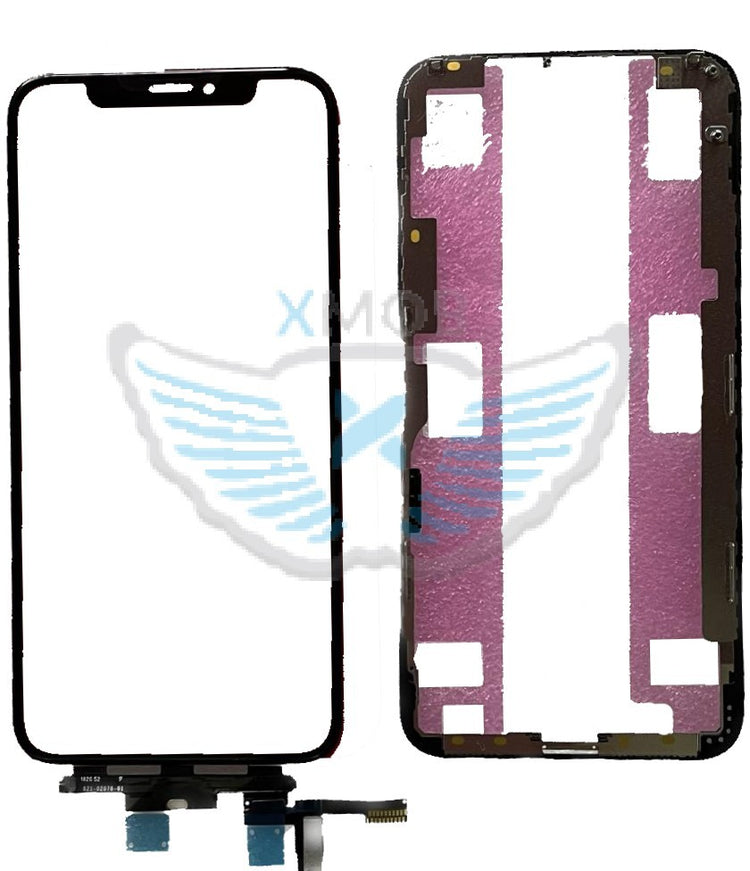 VETRO+TOUCH+OCA+FRAME IPHONE XS NERO