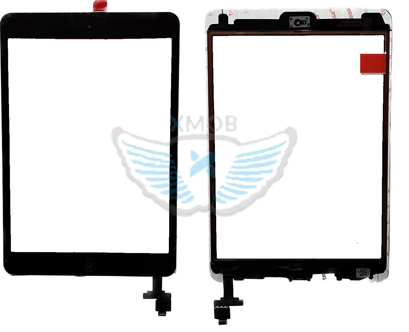 TOUCH ASSEMBLATO W/IC IPAD MINI 1/2 NERO