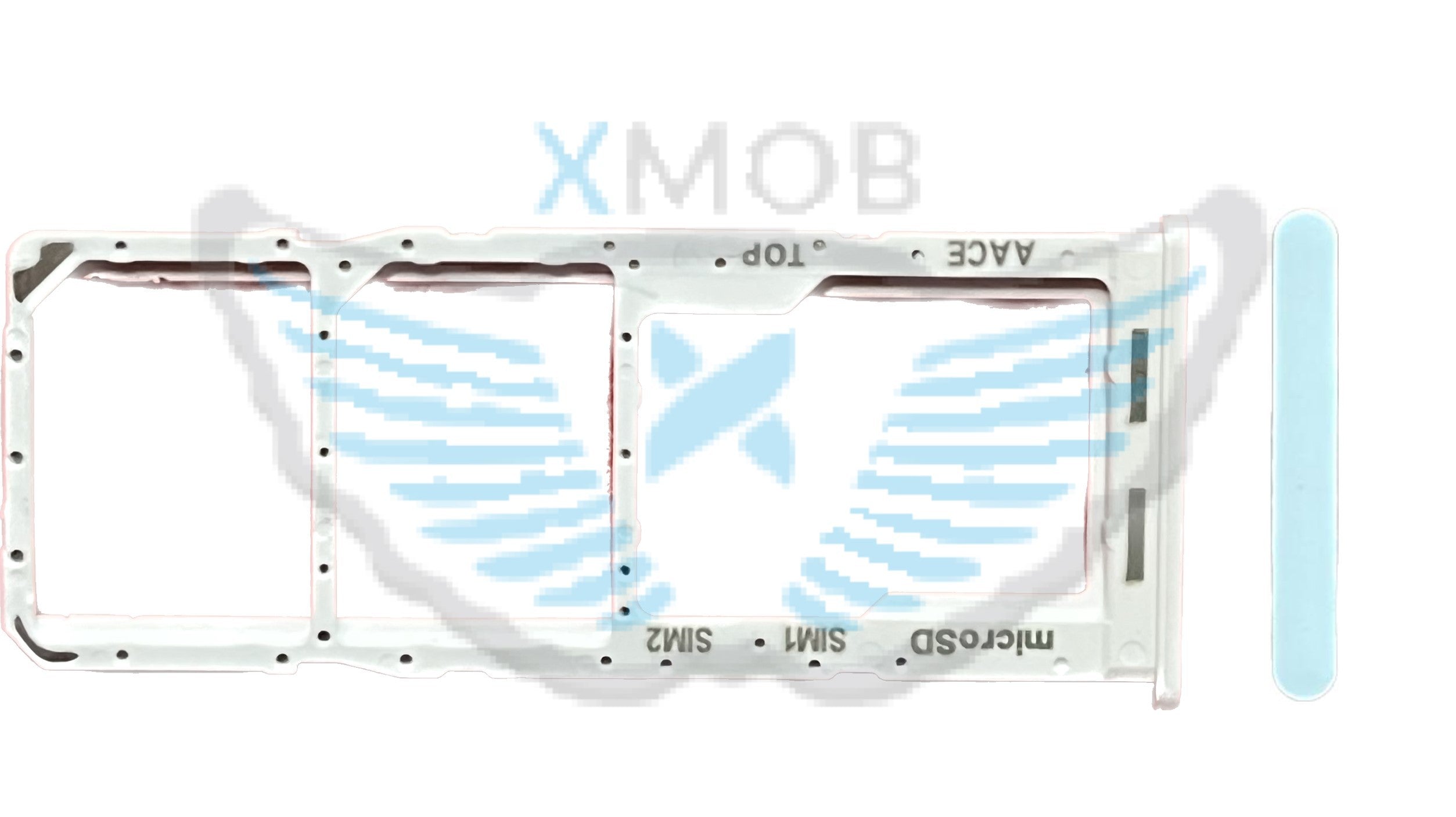 CARRELLO SIM SAMSUNG A135 / A136 A13 4G/5G BIANCO