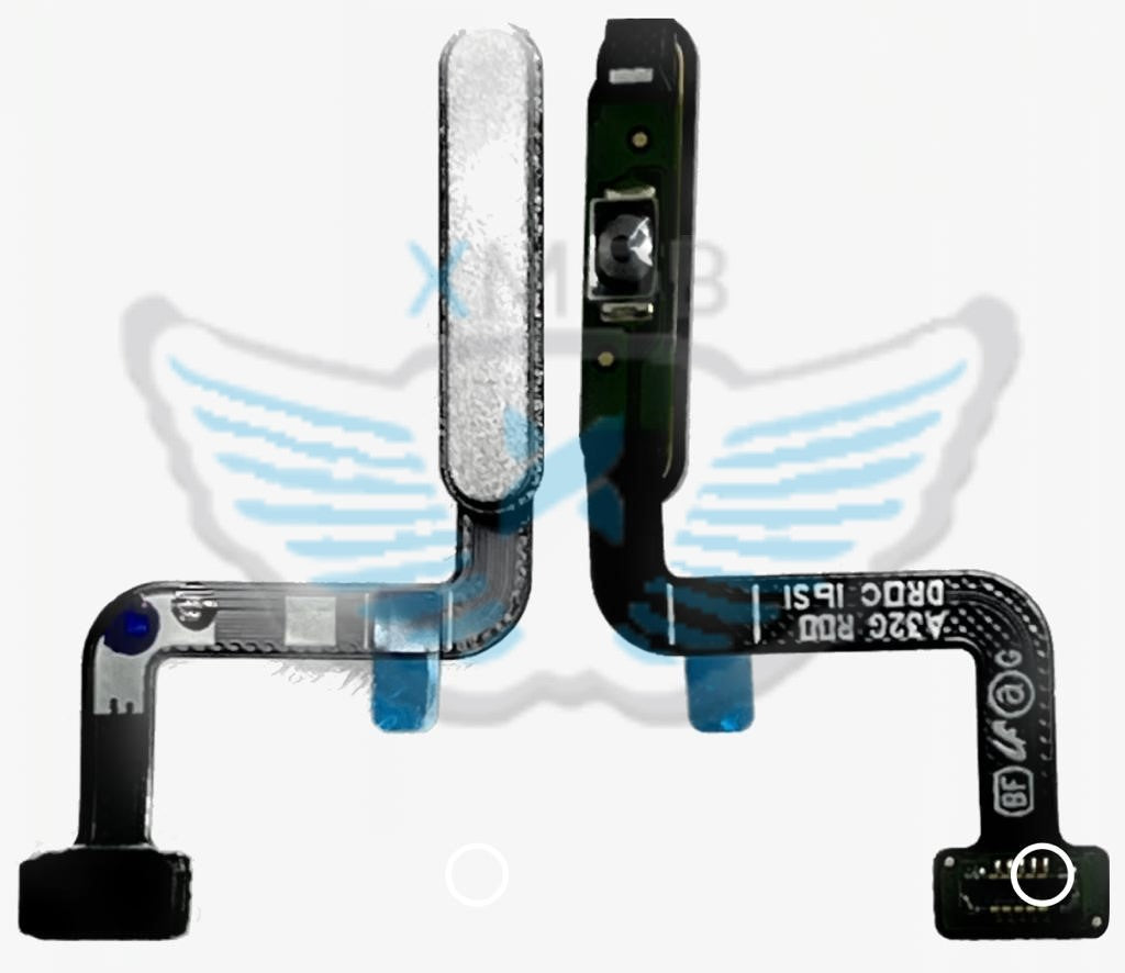 FLAT POWER SAMSUNG A326 A32 5G + LETTORE IMPRONTA BIANCO ORIGINALE GH96-14184C