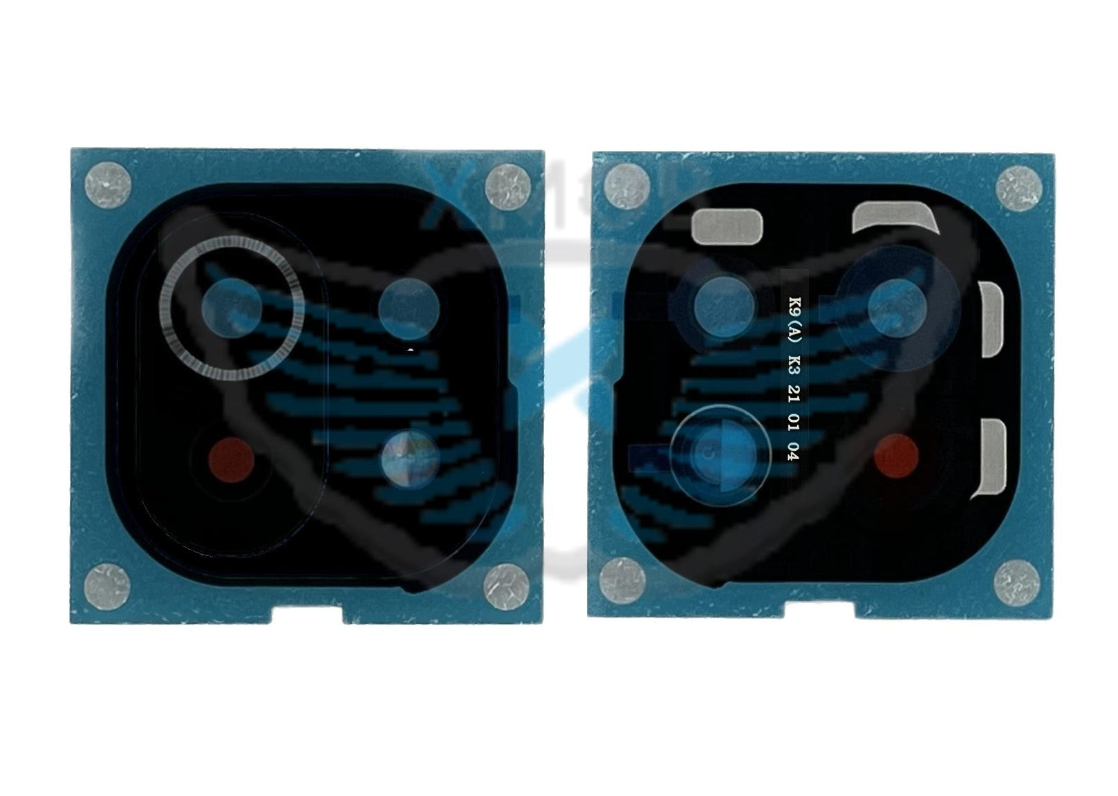 VETRO CAM XIAOMI MI 11 LITE / MI 11 LITE 5G / NE / 11 LITE 5G NERO ORIGINALE 5600060K9A00