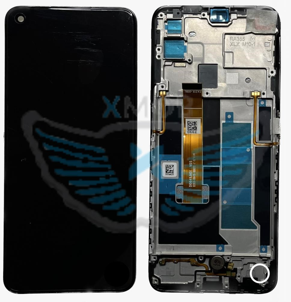 LCD COMPLETO ORIGINALE REALME 7 5G NERO W/F 4904747