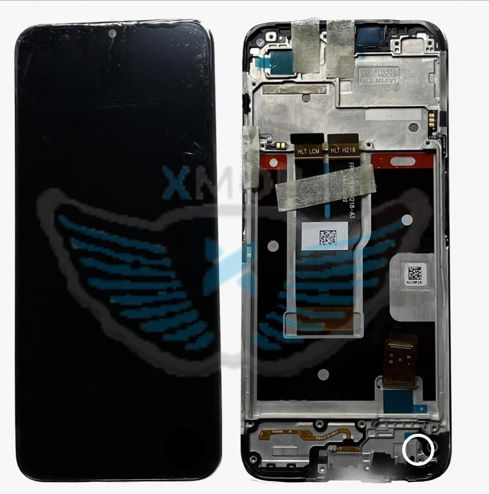 LCD COMPLETO ORIGINALE REALME C31 NERO W/F 4130168