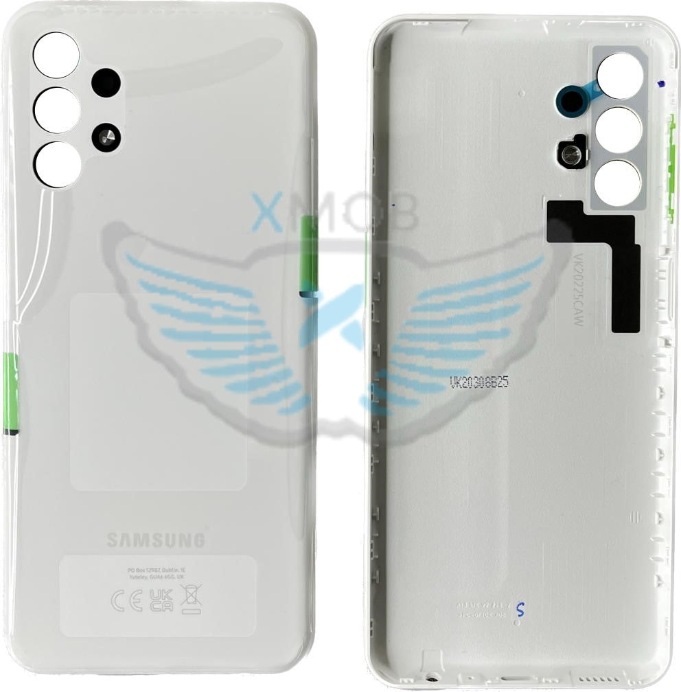 BACKCOVER SAMSUNG A135 A13 BIANCA ORIGINALE GH82-28387D