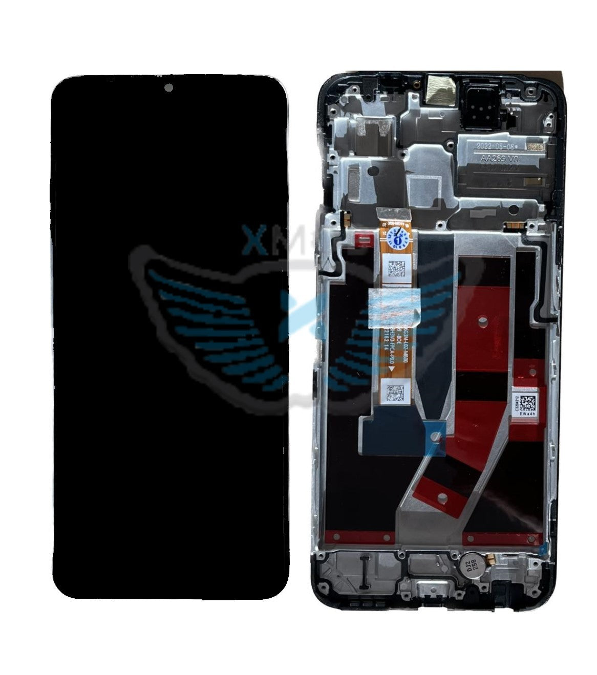 LCD COMPLETO ORIGINALE OPPO A77 5G W/F 4130192