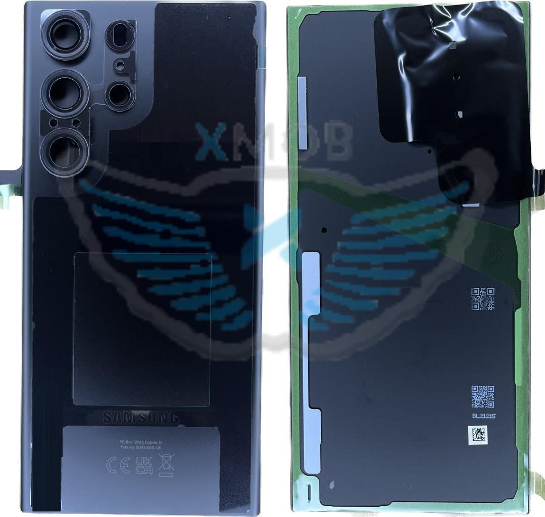 BACKCOVER SAMSUNG S918 S23 ULTRA NERO ORIGINALE GH82-30400A