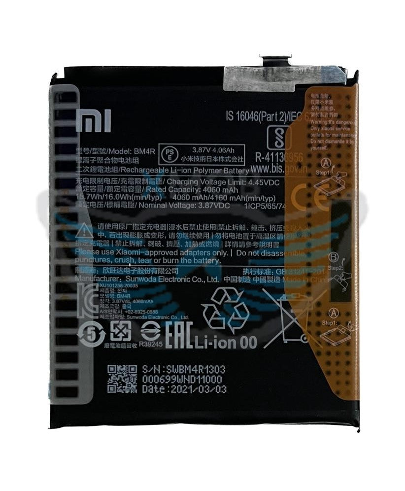 BATTERIA ORIGINALE BM4R XIAOMI Mi 10 LITE 5G