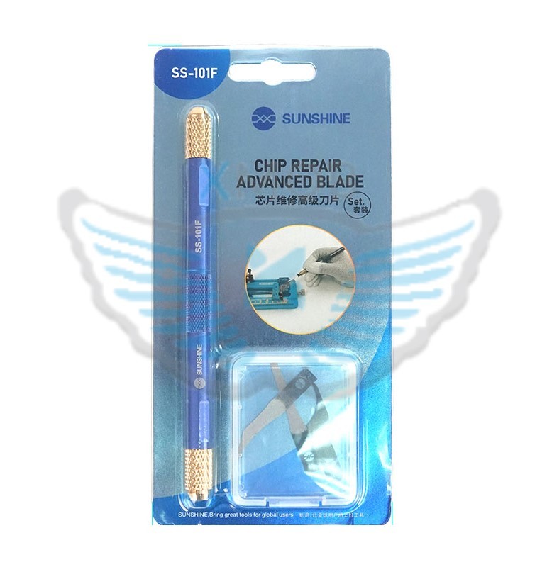SUNSHINE SS-101FC UTENSILE A LAME PER RIMOZIONE COLLA / DISASSEMBLAGGIO E LAVORAZIONE CHIP