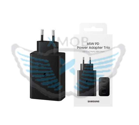 PRESA SAMSUNG EP-T6530NBEGEU TRIO 1 USB+2 TYPE-C SUPER FAST CHARGE 65W NERO (BLISTERATO)