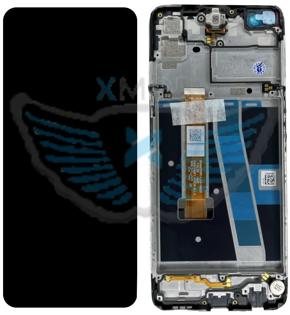 LCD COMPLETO ORIGINALE OPPO A52 W/F