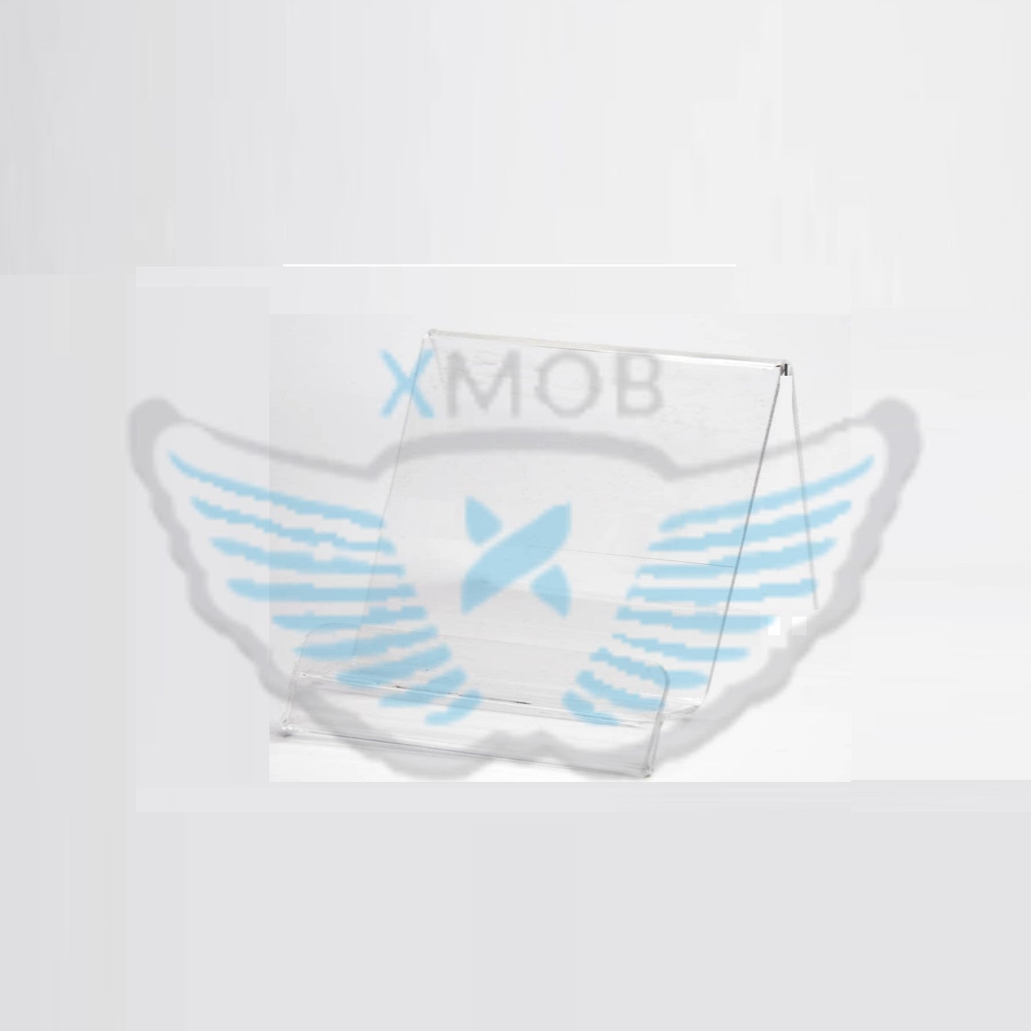 ESPOSITORE VERTICALE IN PLEXI CON SEGNALIBRO PER IL PREZZO LARGHEZZA 100mm