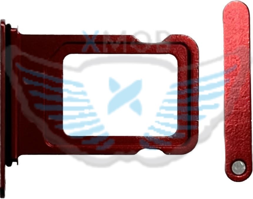 CARRELLO SIM IPHONE 14 / 14 PLUS ROSSO