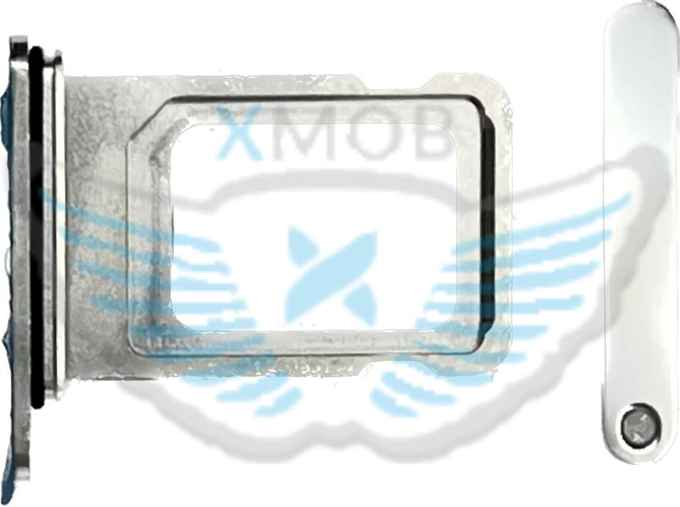 CARRELLO SIM IPHONE 14 PRO / 14 PRO MAX SILVER