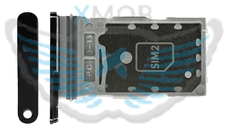 CARRELLO SIM SAMSUNG S918 S23 ULTRA NERO