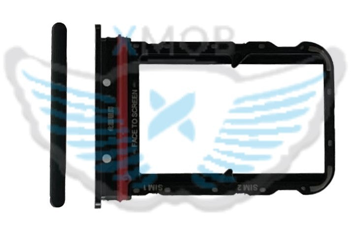 CARRELLO SIM XIAOMI MI NOTE 10 / MI NOTE 10 PRO / MI NOTE 10 LITE NERO