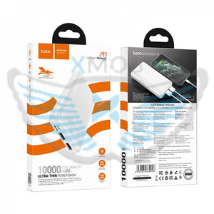 POWERBANK hoco. J91.WH 10000mAh 2XUSB 2A BIANCO