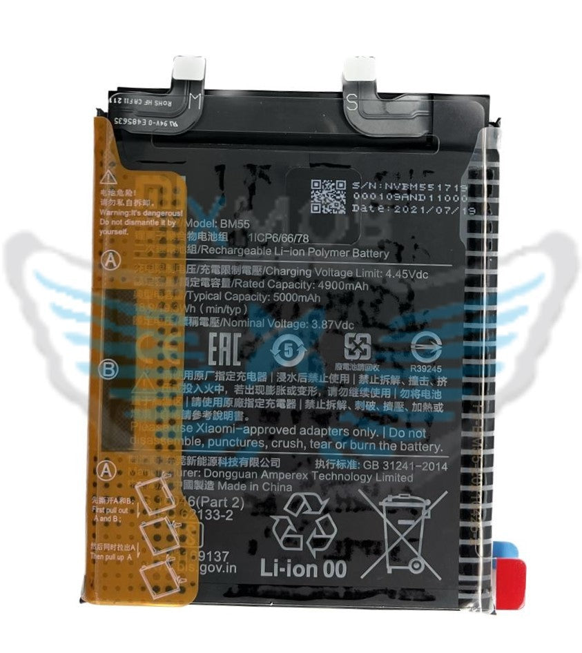BATTERIA ORIGINALE BM55 XIAOMI MI 11 PRO / MI 11 ULTRA