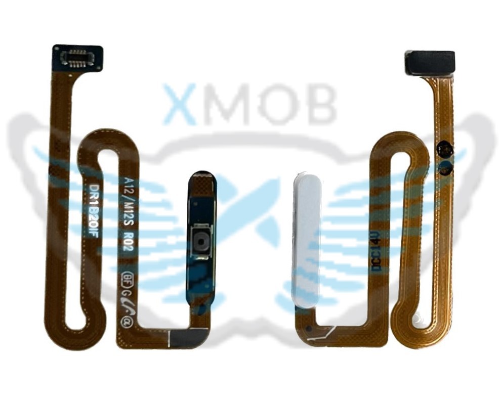 FLAT POWER SAMSUNG A125 / A127 A12 / A12 NACHO + LETTORE IMPRONTA BIANCO ORIGINALE GH96-14087B