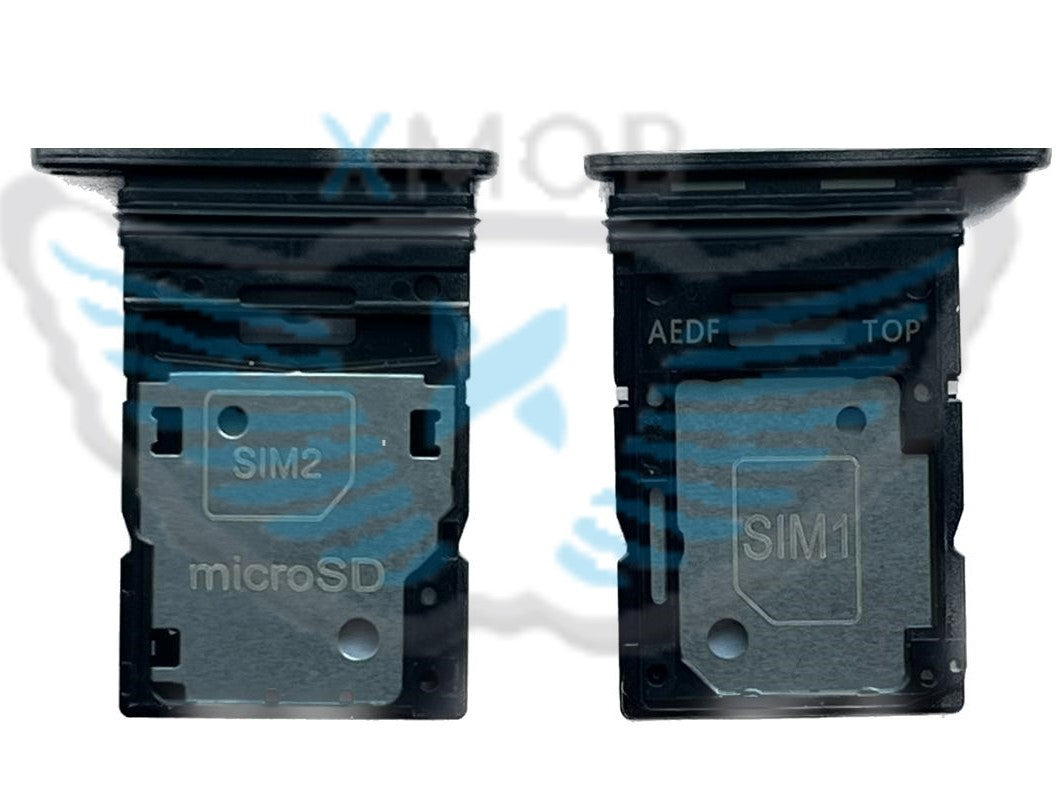 CARRELLO SIM SAMSUNG A546 A54 5G NERO