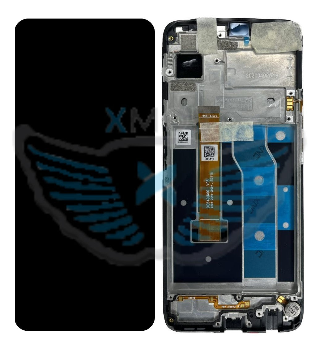 LCD COMPLETO ORIGINALE REALME 6 NERO W/F 4903633