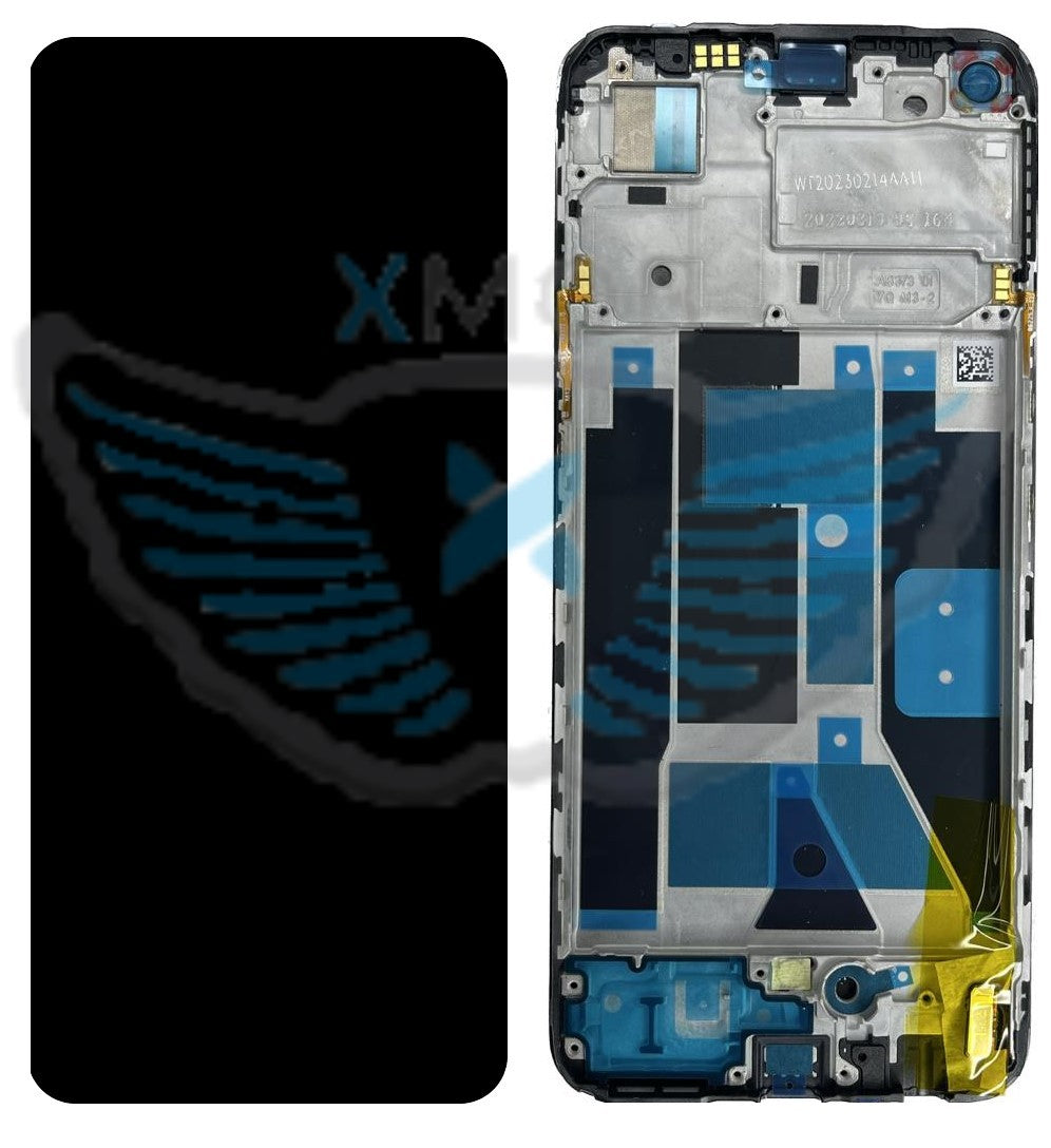 LCD COMPLETO ORIGINALE REALME 9 NERO W/F 4130176