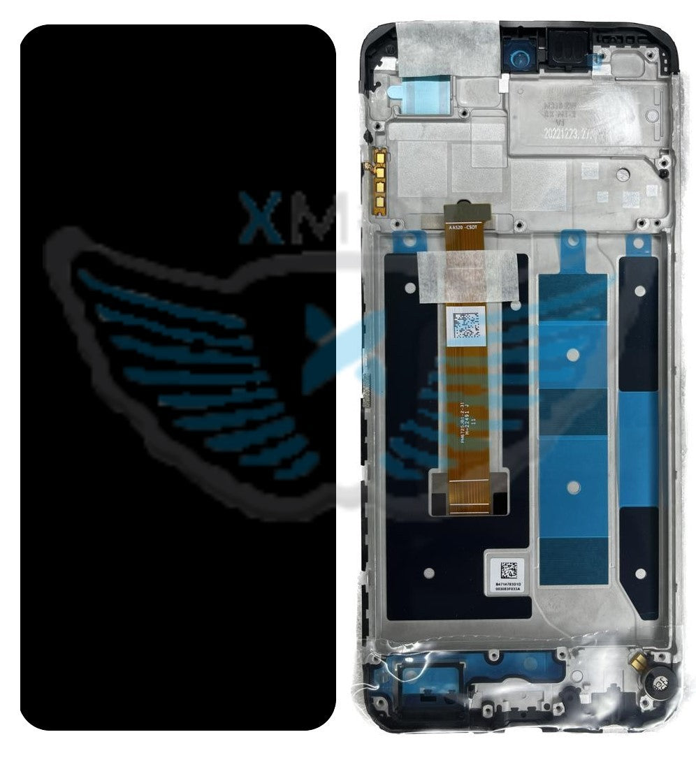 LCD COMPLETO ORIGINALE REALME C55 NERO W/F 4130438