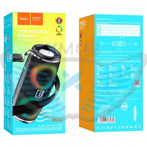 CASSA ALTOPARLANTE PORTATILE BLUETOOTH HOCO HC12 NERO (BLISTERATO)