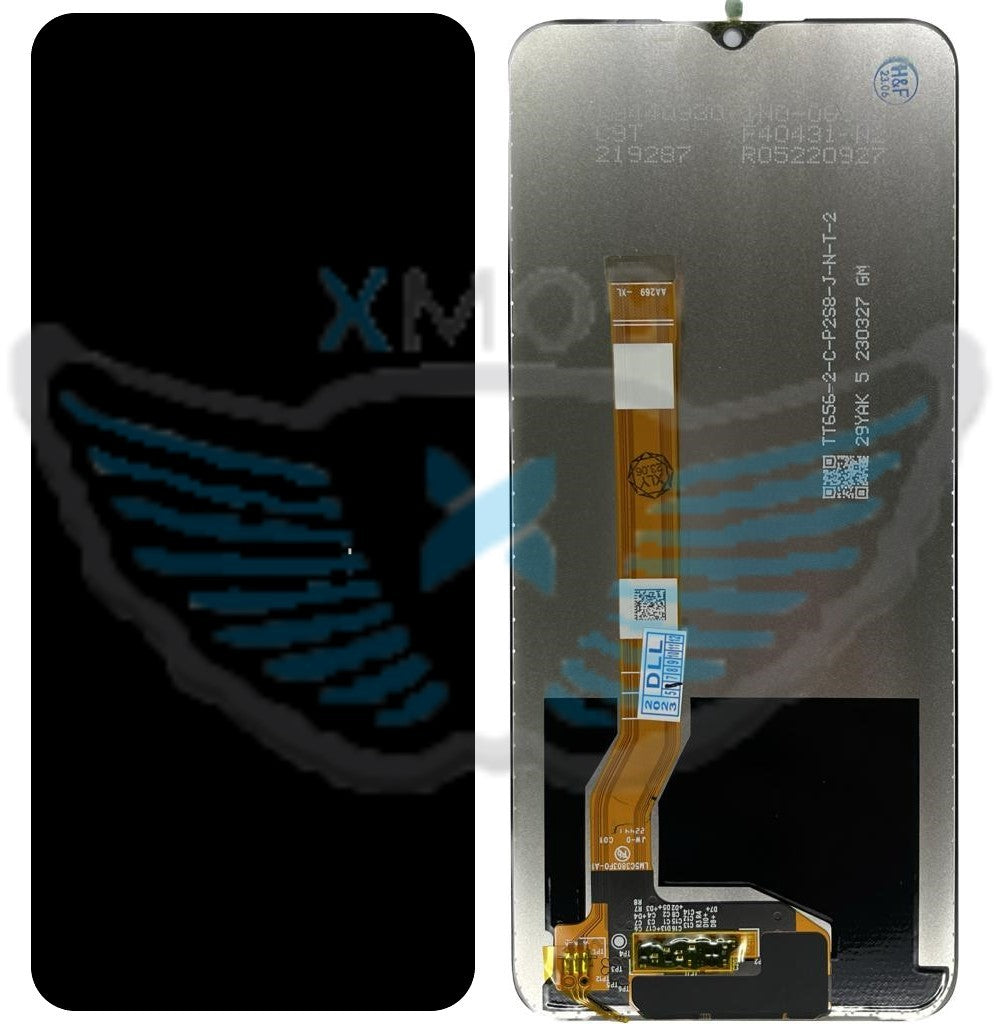 LCD COMPLETO ORIGINALE OPPO A17 / A77 / A57 / A57S / A57E (2022) / A18 / A38 4G NO FRAME O-102